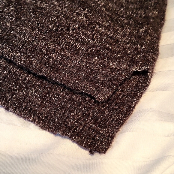 JOE FRESH Women's Black Knit Sweater See Through Diamond Pattern XS - Picture 4 of 5